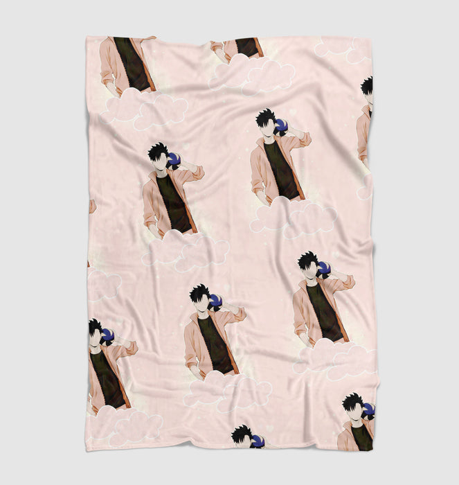 nekoma captain anime haikyuu Ultra soft fleece blanket