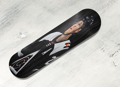 nathan mackinnon as best player nhl Skateboard decks