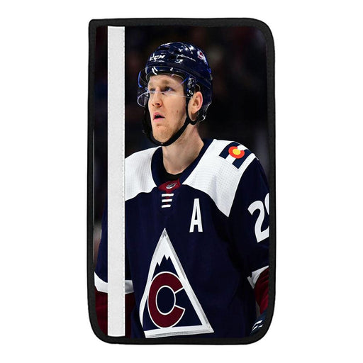 nathan mackinnon as best player nhl Car seat belt cover