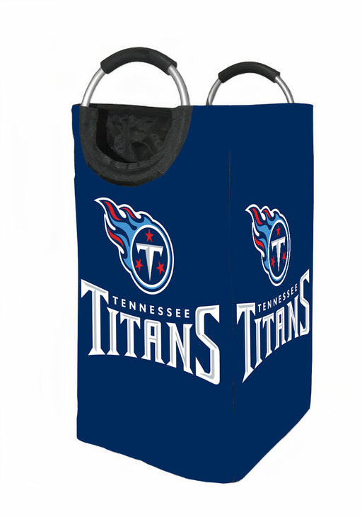 navy tenessee titans football Laundry Hamper | Laundry Basket