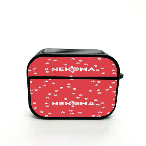 nekoma paw pattern haikyuu airpods case