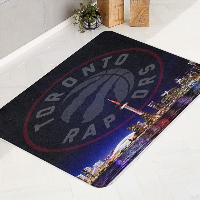 night toronto raptors city bath rugs