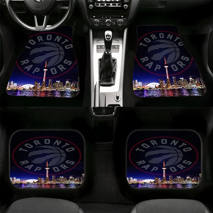 night toronto raptors city Car floor mats Universal fit