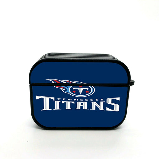 navy tenessee titans football airpod case