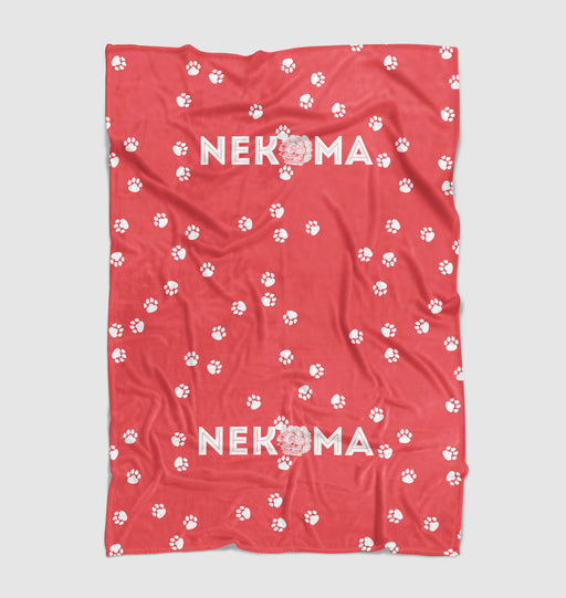 nekoma paw pattern haikyuu Ultra soft fleece blanket