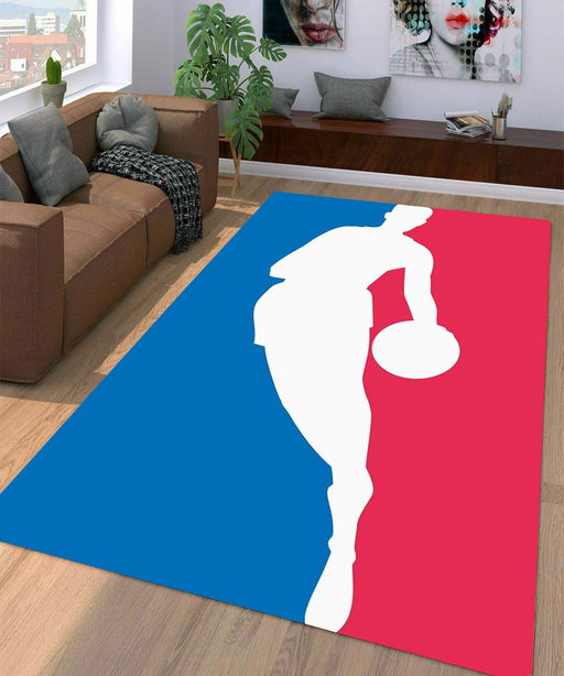 nba iconic color Living room carpet rugs