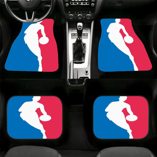 nba iconic color Car floor mats Universal fit