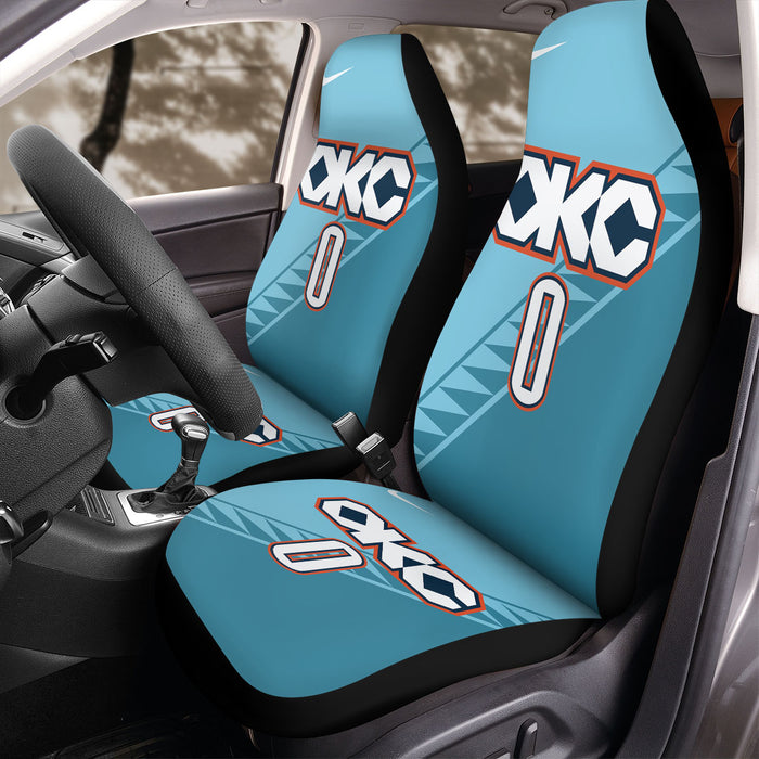 nike and oklahoma city thunder Car Seat Covers