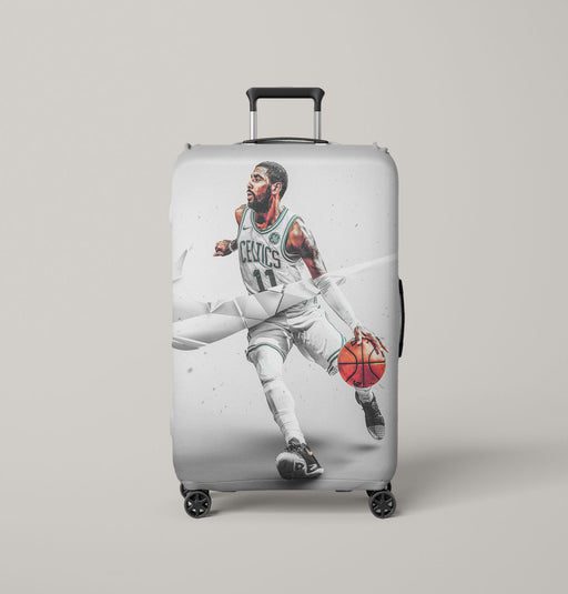 nike celtics kyrie irving white Luggage Covers | Suitcase