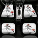 nike celtics kyrie irving white Car floor mats Universal fit