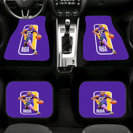 nba kobe purple lakers Car floor mats Universal fit