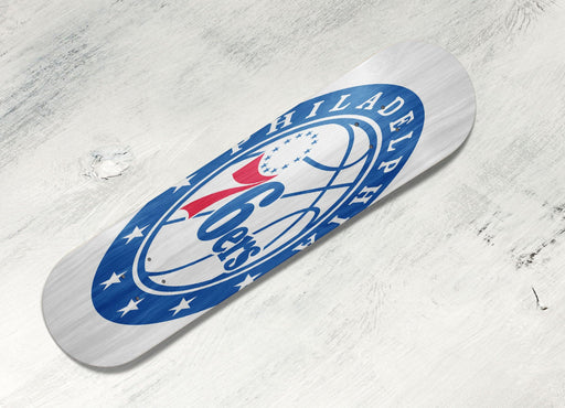 nba logo of philadelphia 76ers Skateboard decks