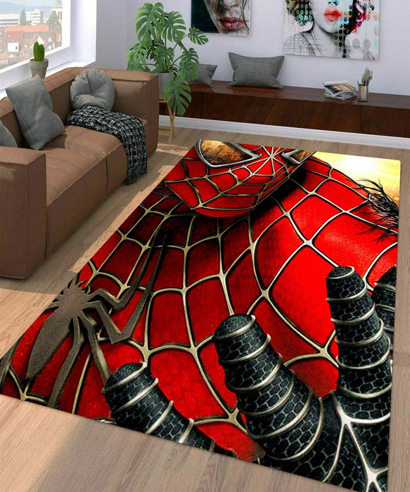 old marvel comic style Living room carpet rugs