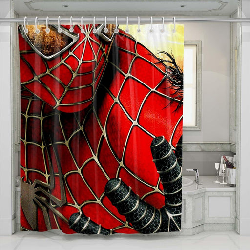 old marvel comic style shower curtains