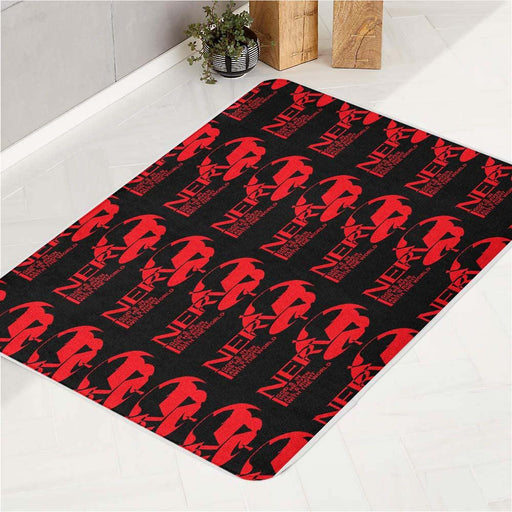 nerv of neon genesis evangelion bath rugs