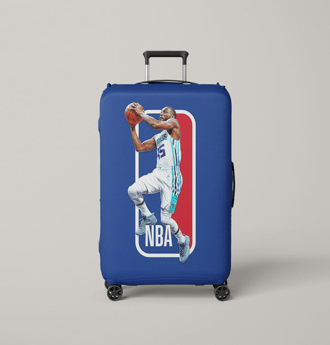 nba with best player Luggage Covers | Suitcase