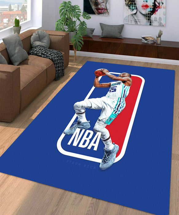 nba with best player Living room carpet rugs