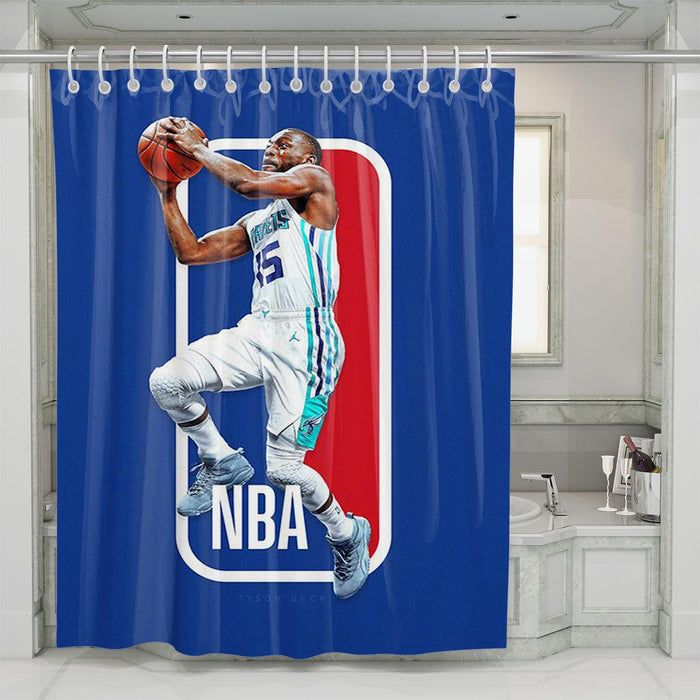 nba with best player shower curtains