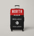 north over except pizza raptors Luggage Covers | Suitcase