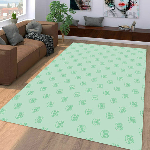 new horizon animal crossing character Living room carpet rugs