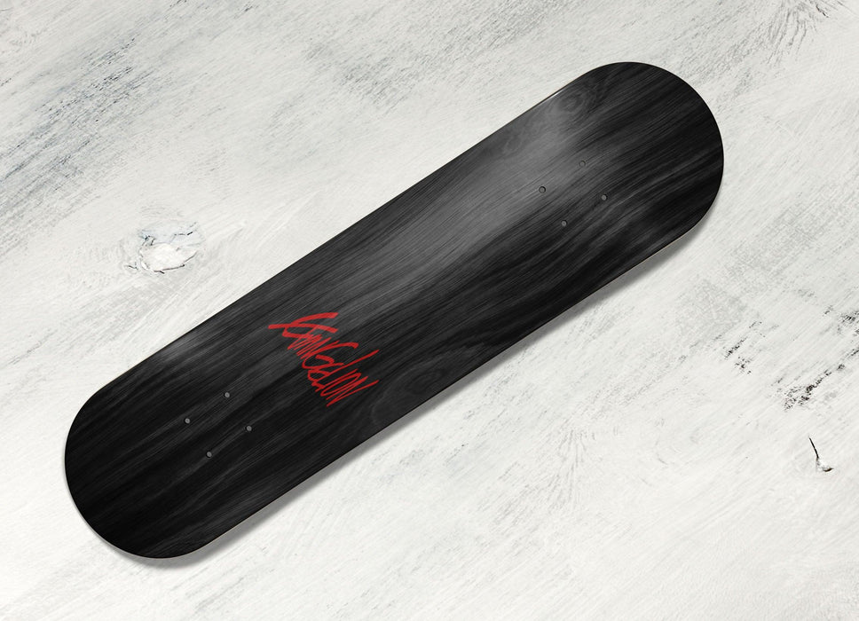 neon genesis evangelion red dark Skateboard decks