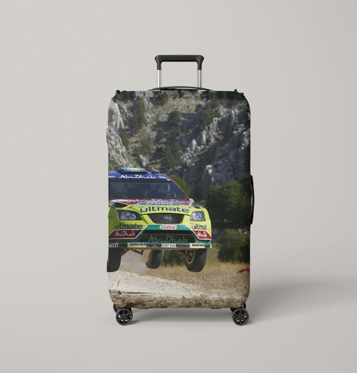 never break car racing Luggage Covers | Suitcase