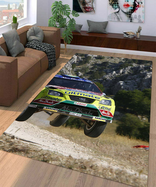 never break car racing Living room carpet rugs