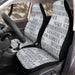 new york city typography america Car Seat Covers