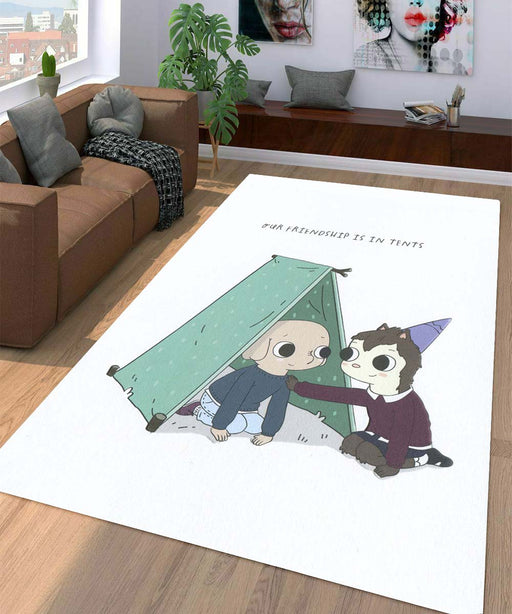 our friendship in tents summer camp island Living room carpet rugs