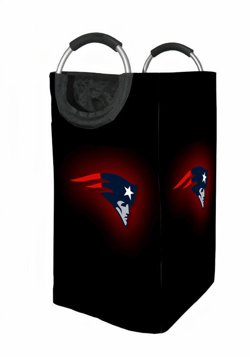 new england patriots dark logo Laundry Hamper | Laundry Basket