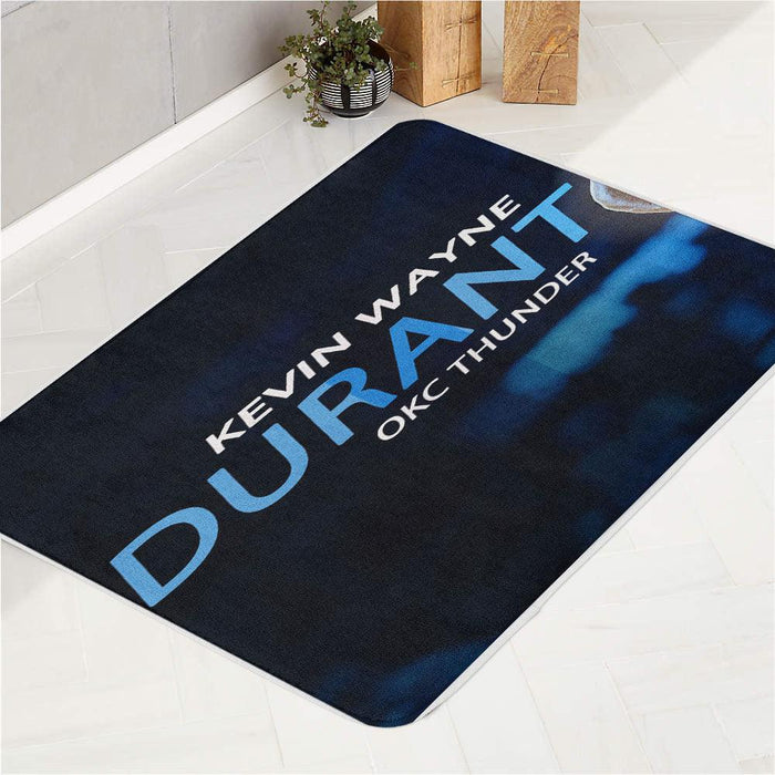 okc thunder kevin wayne durant bath rugs