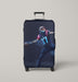 new england patriots player throwing Luggage Covers | Suitcase