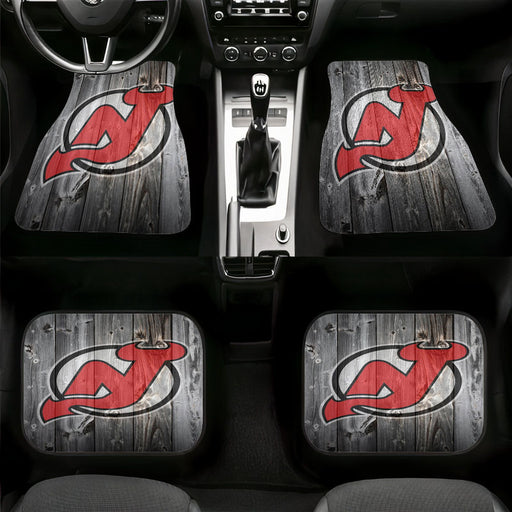 new jersey devils woods logo Car floor mats Universal fit