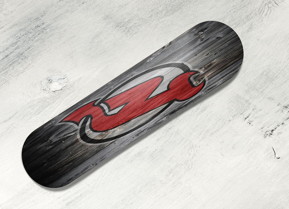 new jersey devils woods logo Skateboard decks