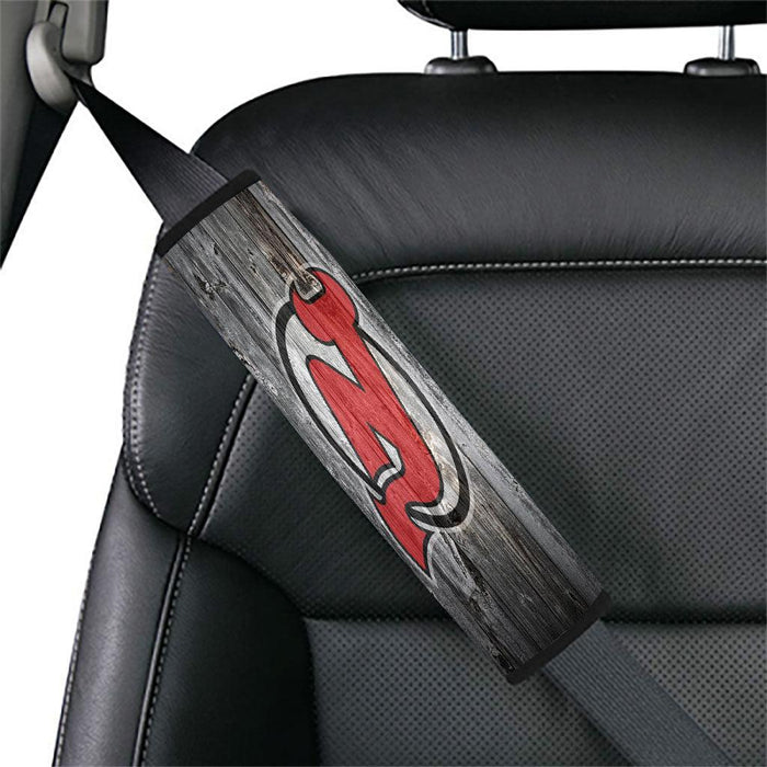 new jersey devils woods logo Car seat belt cover - Grovycase