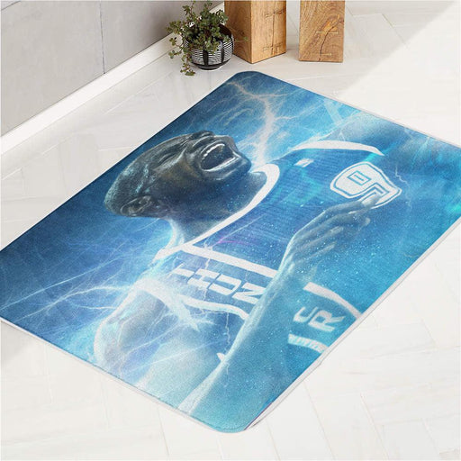 okc thunder nine player bath rugs