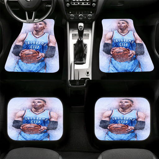 oklahoma city player art Car floor mats Universal fit