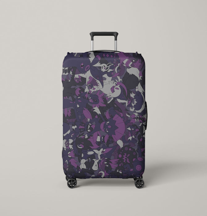 night species of pokemon Luggage Cover | suitcase