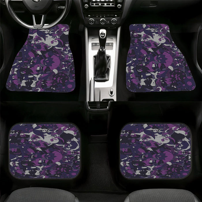 night species of pokemon Car floor mats Universal fit