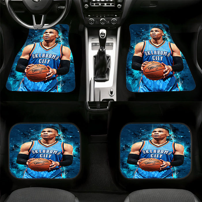 oklahoma city russel wetbrook Car floor mats Universal fit