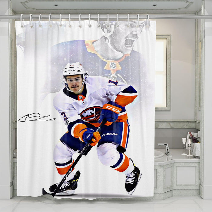 new york islanders hockey nhl shower curtains