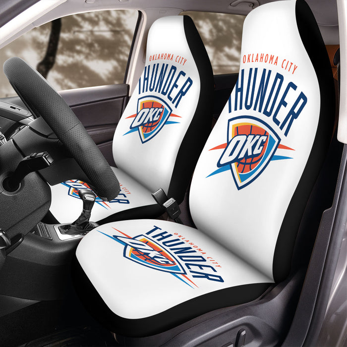 oklahoma city thunder okc nba Car Seat Covers