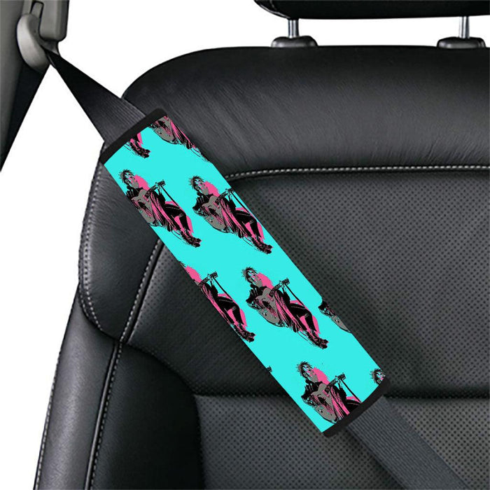 noodle playing guitar for gorillaz Car seat belt cover