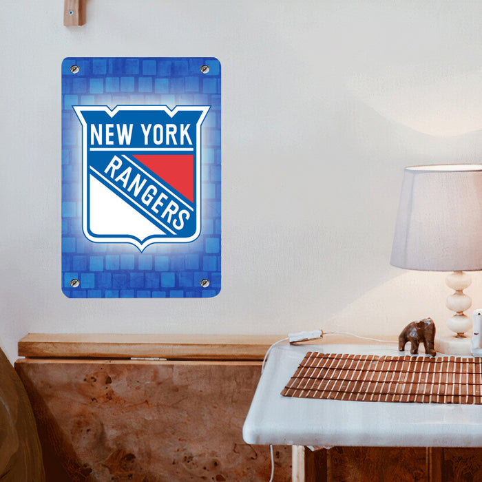 new york rangers logo Poster Metal print wall art