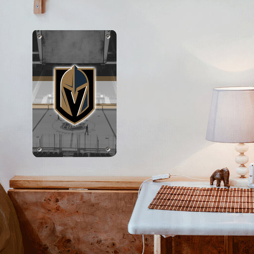 nhl arena vegas golden knights Poster Metal print wall art