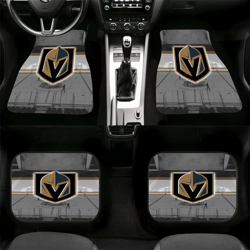 nhl arena vegas golden knights Car floor mats Universal fit