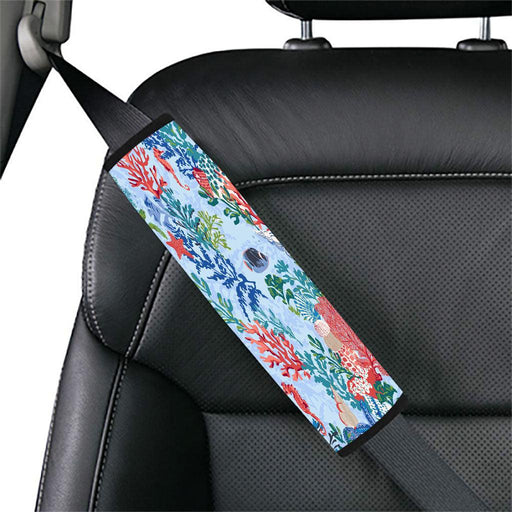 oceans with the flora and fauna Car seat belt cover