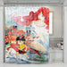 painting scene ponyo shower curtains