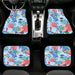 oceans with the flora and fauna Car floor mats Universal fit