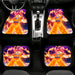 on fire goku dragon ball fusion Car floor mats Universal fit